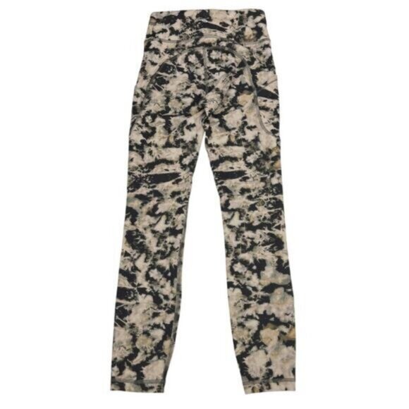 Lululemon Invigorate High-Rise Tight 25" Everlux In Dispersed Light Raw Linen - Picture 7 of 9